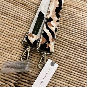 Anthropologie Animal Print Purse Strap- NWT